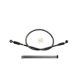 HURRICANE HB7M050SB SURE SYSTEM LINE Stainless Steel Hose, Black, M Type, 19.7 Inches (50 cm)