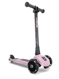 Scooter Ride Highway Kick 3 LED Rose Kids Scooter Kickboard Tricycle