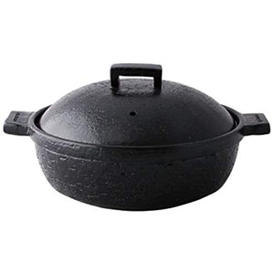 Hase Ceramics Hasezono Bistro Steaming Pot Kuro (Large) CK-31