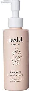 medel additive-free balancer cleansing liquid [mixed skin ethanol-free] rose blend 150ml