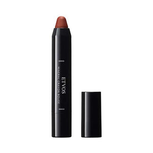 ETVOS Etvos Mineral Crayon Rouge 3g Lipstick Soft Matte Soap Off Moisturizing Hypoallergenic #Fig Brown