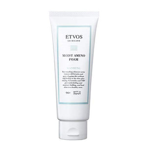 ETVOS Face Wash Foam Moist Amino Foam 90g Human Ceramide Amino Acid Dry Skin/Sensitive Skin