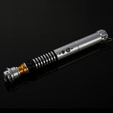 LED Lightsaber FX Duel Metal Handle USB Charging Induction Switch 19 Colors 10 Sounds Pixel Blade Lightsaber Non-Polarized Fashion Toy (Inductive Pixel Model)