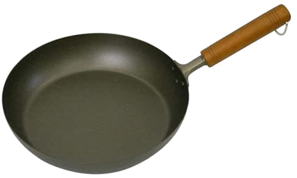 Tafuco AHLJ82 Frying Pan, 10.2 inches (26 cm), Wooden Handle, For Gas Stoves, Pure Titanium, Hasegen, Made in Japan