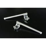 Over Racing Sports Riding Handle Kit (Handlebar, Handle Clamp, Up Spacer) Silver CBR400R [NC47] (13-16) 55-10-11