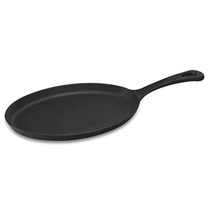 LAVA Oval Skillet 17 × 23cm ECO Black IH compatible cast iron enamel LV23FO Lava