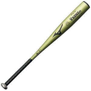 MIZUNO 2TL71580 Victory Stage V-Kong 02 Metal Bat for Boys Hard, Gold, 30.7 inches (78 cm)