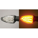 Kijima Bike Bike Parts Winker Lamp Arrow Type Black LED12V1W 2 pieces 219-5138