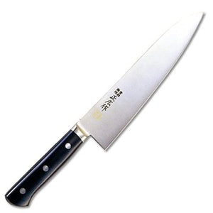 Masahiro 14811 MV Steel Honyaki Chef's Knife (Double-Edged Blade), 8.3 inches (21 cm)