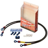 Build Align (Build A LINE) Front Brake Hose Aluminum (Blue/Red) Fitting Smoked Horse Direct FORESIGHT [Four Site] 20515260S