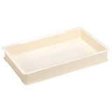 Shinki Synthetic Dragonfly Storage Container, 4.8 gal (12.6 L), Set of 10, Made in Japan, Rice Cake, Ivory, Food Container, Large