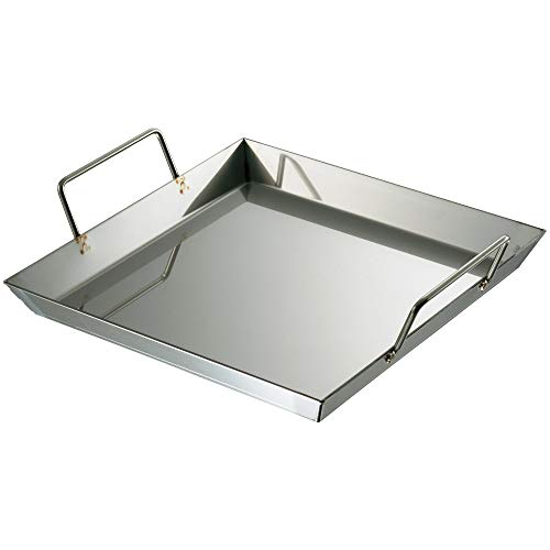 Mtate Rimatsu Dust Pot 18-0 Stainless Steel 30cm Plate Thickness 2.0mm Square Type