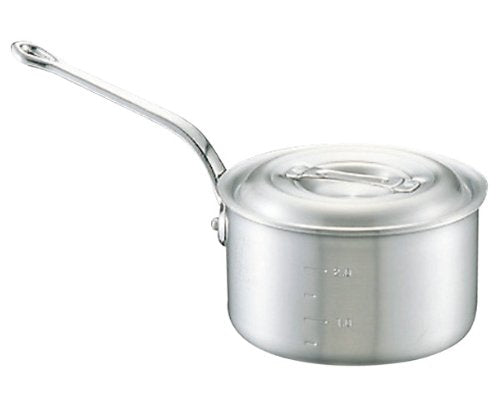 Aluminum King Deep One Hand Pot (with scale) 18 cm