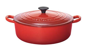 Le Creuset Casting Enamel Pot Cocotte Japonese 24 cm Cherry Red Gas IH Oven Compatible Japan Regular Sale