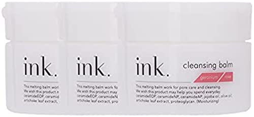 ink. (ink) cleansing balm set of 3 (geranium)