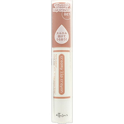 Ettusais Creamy Crayon Lip BE1 (Sheer Beige) SPF18・PA++ 2.5g