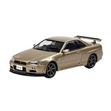 CARNEL 1/43 Nissan Skyline GT-R Mspec Nur (BNR34) 2002 Silica Brass Finished Product