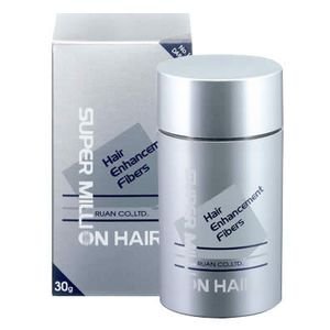 Super Million Hair 30g (No.2 Dark Brown) Thinning Hair, Hair Loss, Alopecia areata, Gray Hair, Hair Thickening Powder, For Hair, Scalp, Parting, Hairline, Hides Thinning Hair, Hides Gray Hair