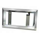 License Plate for 38 Large Square Stainless Steel 501121