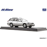 Hi Story 1/43 Subaru LEGACY Lancaster 6 (2001) Premium Silver Metallic/Quartz Grey Opal Finished Product