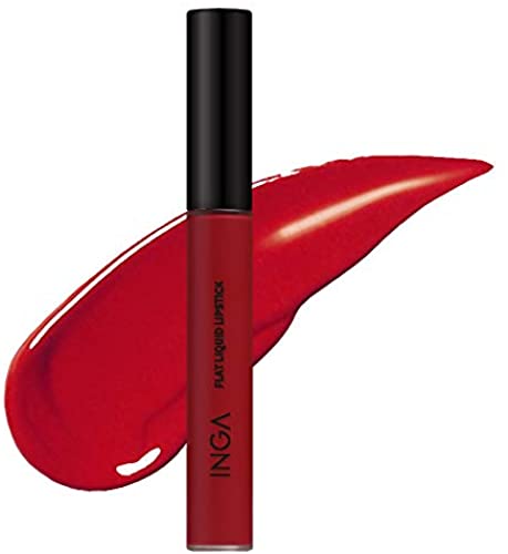 INGA FLAT LIQUID Lipstick 5g (Wannabe Chili)