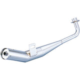 Kitaco (KITACO) Down Muffler Short Type Monkey/Gorilla Steel chrome plating finish 543-1014225