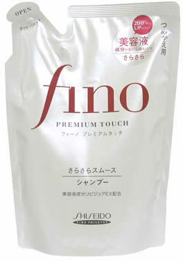 Fino Premium Touch Shampoo Smooth Smooth Refill, 13.5 fl oz (400