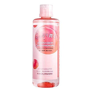 Plenty of moisturizing cleansing water peach scent 380ml Hanajirushi water cleansing wipe off makeup remover eye makeup remover [W face washing unnecessary / sensitive skin / point makeup]