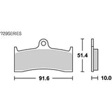 Kitako (KITACO) SBS Brake Pad 729HS Sintere Metal Nissin Caliper Performance Massine Caliper 7777-0729020