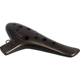 NIGHT by Noble Ocarina Soprano Ceramic Metal Black