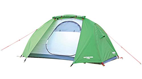 Captain Stag UA-52 Solo Tent for 1 Person (Size) 82.7 x 55.1 x 43.3 inches (210 x 140 x 110 cm), Packing Size 15.4 x 7.1 x 7.1 inches (39 x 18 x 18 cm), UV and PU Trekker