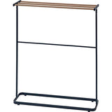 KI Japan Towel Stand BK W65 × D20 × H80cm (ASTRA series with fashionable IRON WOOD)