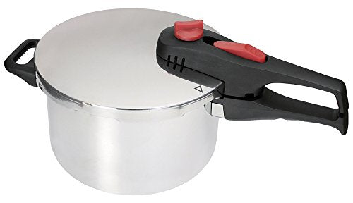 Partners Session Pressure Cooker Silver 5.5L First Cook 5.5L Pressure Cooker