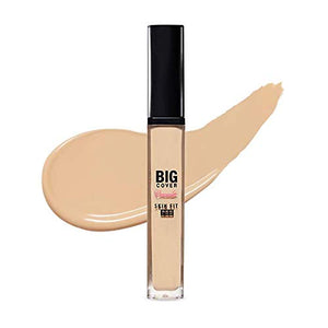 ETUDE Big Cover Fit Concealer Tan [Concealer, dark circles, acne scars, scars, pore cover] 7g