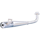 Kitaco (KITACO) Down Muffler Short Type Monkey/Gorilla Steel chrome plating finish 543-1014225