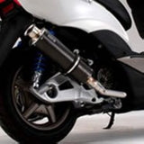 BEAMS (BEAMS) Full exhaust muffler SS300 Carbon Full exhaust carbon silencer Cygnus-X/SR [5uA: Signus] (BC-SE12J) O2 Sensor non-compatible B209-08-000