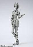 S.H. Figuarts Body-chan - Kentaro Yabuki - Wire Frame (Gray Color Ver.) Approx. 5.3 inches (135 mm), PVC ABS Action Figure