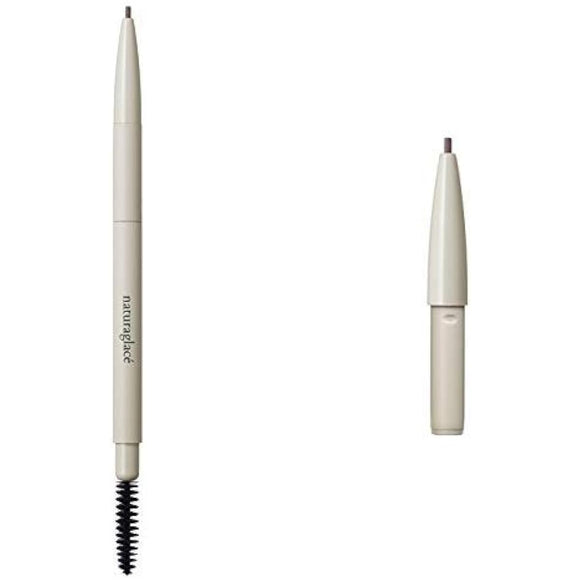Natura Glace Eyebrow Pencil 01 (olive gray) with brush