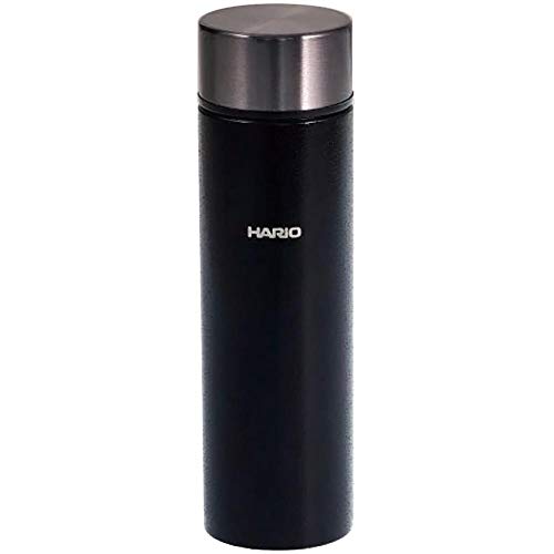 HARIO SSB-140-B Mug Bottle, Black, 4.1 fl oz (140 ml), HARIO Stick Bottle