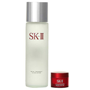 Max Factor SK-II SK2 Facial Treatment Clear Lotion 230mL + R.N.A. Power Radical New Age 15g