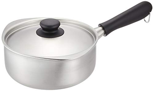 Sori Yanagi Made in Japan One-handed pan 18cm IH compatible Stainless steel aluminum three-layer steel Matte