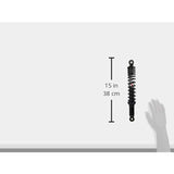 KITACO 520-1439050 Rear Shock Absorber, Set of 2, Uses Oil Damper, Super Cub 50 (AA09), Super Cub 110 (JA44/JA10), Black