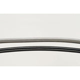 SWAGE LINE (Swedge Line) Easy Order Hose General-purpose Hose Aluminum (Black/Black) Black Moke Horse Bang Joe Adapter attached (20 degrees +20 degrees) 1050mm BAKB-1212M-1050