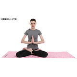 Captain Stag Vit Fit Muscle Training, Exercise, Fitness, Yoga, Yoga Mat, 24.0 x 68.1 inches (61 x 173 cm), Thickness: 0.1 inches (3 / 6 mm)