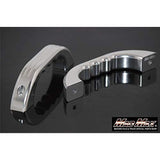 Suzuki Carry DA16T Aluminum Double Line Route Grip Silver 2 pieces