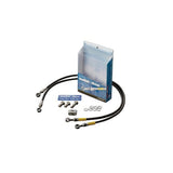 Build A LINE ZRX1200 DAEG Front Brake Hose, Stainless Steel Fittings, Smoke Hose Direct (09-12), 20671680s