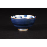 Saikai Pottery Hasami Ware 11521 Rice Bowl and Teacup Pair Set (Comes in a decorative box), Okame/Hyotoko