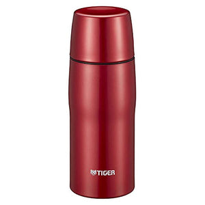 Tiger MJD-A036R Stainless Steel Bottle with Cup (Red) Made in Japan