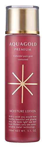 phiten 1015AC051000 Aqua Gold Premium Moisture Lotion 150ml