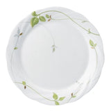 Narumi 8365-1952 Plate, Lemon Balm, Green, 10.6 inches (27 cm), Dinner, Made in Japan